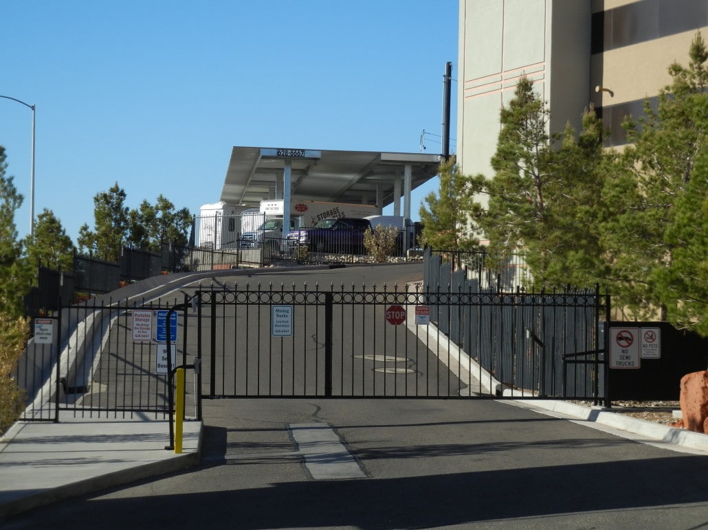 Securely gated parking rentals in St. George with Monster Storage