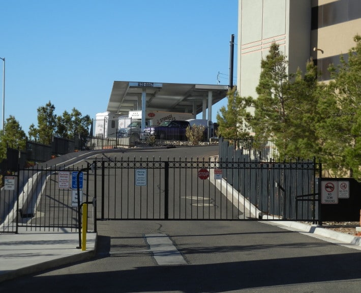 Securely gated parking rentals in St. George with Monster Storage